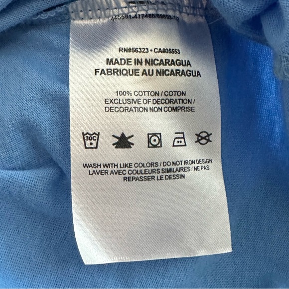 Nike Blue Tee / T-Shirt Short Sleeve Cotton Size S - Picture 7 of 8